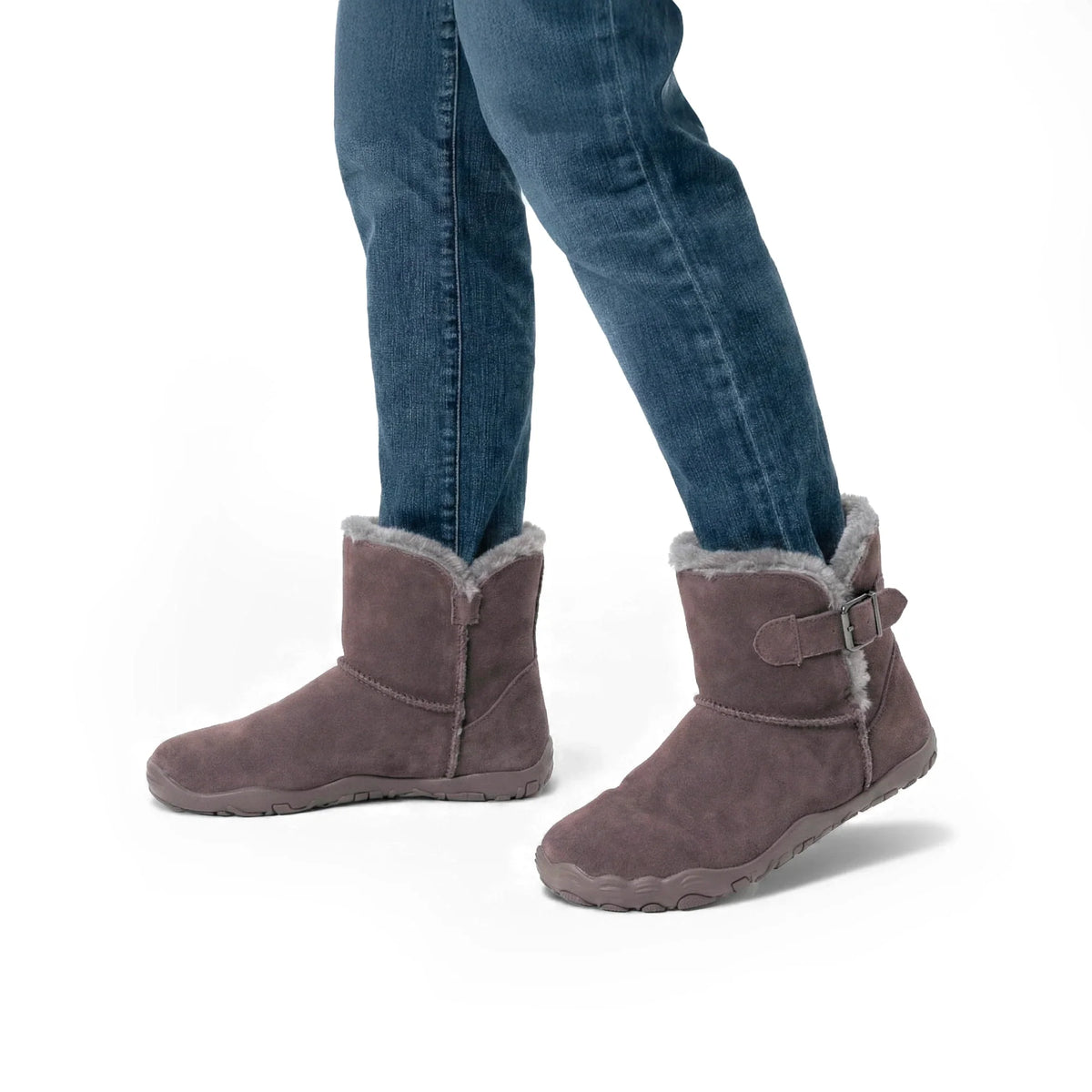 Cozely - Women’s Fur-Lined & Ergonomic Barefoot Shoes
