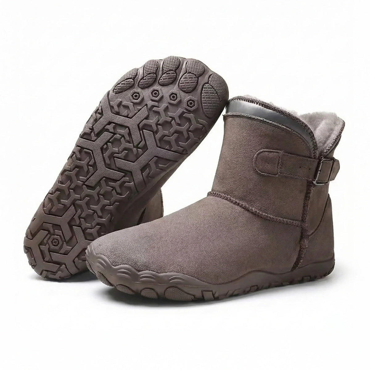 Cozely - Women’s Fur-Lined & Ergonomic Barefoot Shoes