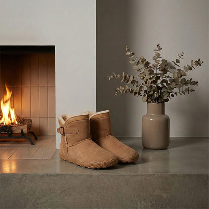 Cozely - Women’s Fur-Lined & Ergonomic Barefoot Shoes